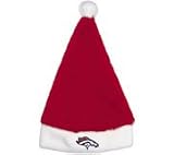 Denver Broncos NFL Classic Red Santa Hat