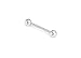 316L Surgical Steel Straight Barbell 14g