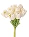 29cm Artificial Tulip Bunch - White