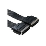 Hama SCART to SCART Flat Cable, 0.75m
