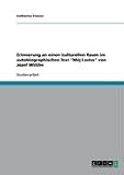 Produkt-Bild: Erinnerung an einen kulturellen Raum im autobiographischen Text "M&oacute;j Lw&oacute;w" von J&oacute;zef Wittlin