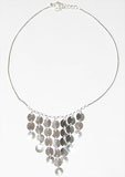 Chain Necklace Sterling Silver Handmade in India 16.25 inches
