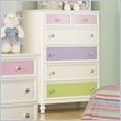 Pulaski 634124 Vanilla Pawsitively Yours Pawsitively Yours Children s Five Drawer Chest