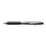 Pentel WOW! RetracTable Ballpoint Pen, Medium Point, Black Barrel, Black Ink  12-Count (BK440-A)