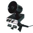 Animal Noise & Police Siren Rainbow Horn 12V (complete with Microphone)