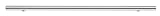 Atlas Homewares 14-1/2-Inch Euro-Tech Collection Linea Rail Pull, Polished Chrome #A821-CH