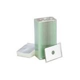 Ridata 24X Business Card White Inkjet/Silver 5-Min CD-R's 1000-Pak Shrinkwrap & Vinyl Sleeves