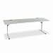 Educational Training Table, 72 x 24, Height Adjustable, Light Gray