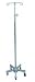 Deluxe Heavy Duty Five Leg I.V. Pole