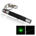 100mw 532nm Open-back Green Laser Pointer with Keychain( igniting matches)