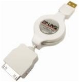 CABLE, RETRACTABLE IPOD USB SYNCNCHG