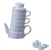 Italy Pisa Tower Teaset - Small Teapot and 2 Cups
