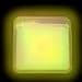 All Products : 3 Inch Yellow Square Light Shapes, Light Up Glow Badges Have Self Adhesive Backing