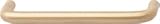 Hafele Modern Brass Wire Pull (116.39.553) 96mm, Satin Brass