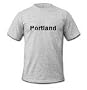 PORTLAND - City-series - Heather Grey or White T-shirt