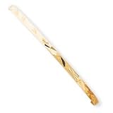 14k 2.5mm Diamond-cut Slip-On Bangle Bracelet