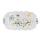 Lenox Butterfly Meadow Bone Porcelain Oblong Sandwich Tray