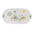 Lenox Butterfly Meadow Bone Porcelain Oblong Sandwich Tray