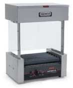 Nemco 8010VSX - Hot Dog Roll-A-Grill, Bun Warmer & Guard, GripsIt Rollers, 120 V