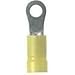 PV10-14R-X, Ring Terminal, 12 ? 10 AWG, 1/4" Stud Size, Vinyl Insulated, Funnel Entry, 10 pc. Package Quantity. (25 Items)