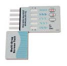 5 Panel Generic Multi-Drug Urine Dip Card (COC/THC/OPI/AMP/PCP)