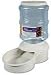 Petmate Le Bistro Waterer with Microban, 1-Gallon Capacity, Bleached Linen