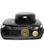 Panasonic Lumix DMC-GF3 Custom Fitted Leather Case (Black)
