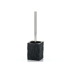 Kela WC-B�rste Angers Poly schwarz Schiefer 10x10x39cm