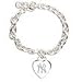 New York Yankees BRACELET - HEART CHARM