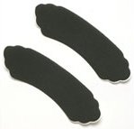 Heavenly-Heelz - Back of the Heel Cushions, 1 Pair in Black