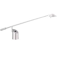 Feather Desk Lamp Finish: Satin Silver