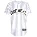 Dave Bush #31 Brewers Adult ALTERNATE WHITE Jersey