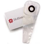1 Piece Drainable Ostomy Pouch With Karaya 5 Ring 1 1/8opening Transparent - Case of 30