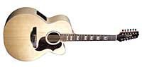 Takamine EG523SC12 Jumbo 12 String Cutaway Acoustic Electric Guitar Natural