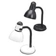 LLR49511 - Gooseneck Desk Lamp, Uses 60 Watt Bulb, 18 High, Black