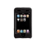 Griffin Technology Elan Form Hard-Shell Leather Case for iPod Touch - Black (6210-ITELNFMB)