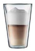 Bodum Canteen 13oz Double Wall Borosilicate Cooler/Pint Glass