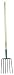 Union Tools 74132 48"ash Hndl W/6 Tines Manure Fork