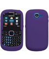 Purple Silicone Skin Case Cover for Samsung SGH-A187 AT&T