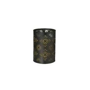 Colonial Candle Large Round Damask Candle Container Sleeve