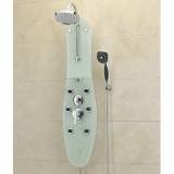 Jacuzzi EC31000 Ristorre Ovale Double Handle Shower Panel in Chrome,