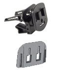 CM047-S-2+APTTO: TomTom One 2nd, 3rd Ed. Swivel Vent Mount