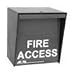AAS 15-014 Fire Station - post mount padlock style