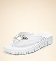 Step-Tone™ Embellished Flip-Flops with Nature-Step Technology™