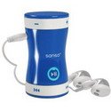 SanDisk SDMX9N-1024B-A18 1GB Blue Sansa Shaker MP3 Player