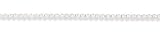 9 + 1 Clear Crystal Tennis Anklet