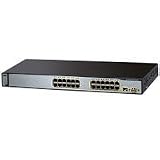 Cisco Catalyst 3750-24TS-E 10/100 24-Port Switch w/2 SFP Gigabit Ports (EMI) ( WS-C3750-24TS-E )