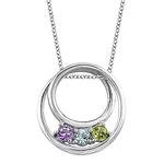 Gemstone Circle of Life Pendant