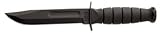 Short Ka-Bar Black, Leather Sheath, 5.25 in., Plain