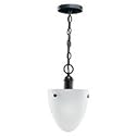 Sea Gull Lighting 51035-962 Metropolis Collection Light-Light Pendant, Brushed Nickel Finish with Satin Etched Glass